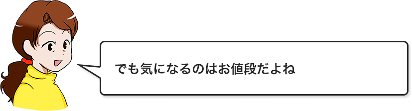 でも気になるのはお値段だよね