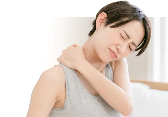 このようなお悩みの方におすすめです。肩こりや腰痛がひどい。整体やマッサージで痛みが改善しない。体に負担の少ない方法で治療したい。いろいろな治療を試したが改善しない。